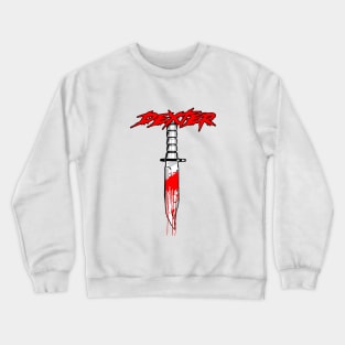 horror halloween dexter Crewneck Sweatshirt